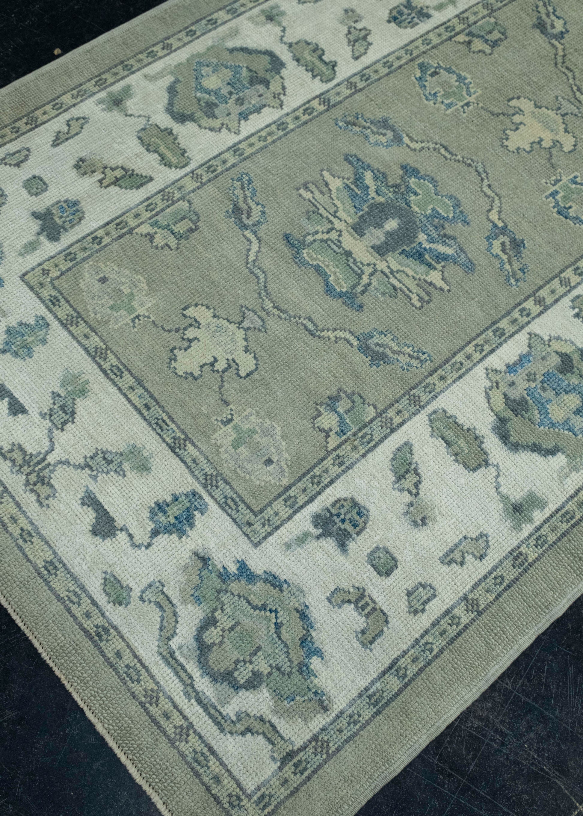 Turkish Oushak Rug 4' x 7'5" #18088