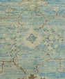 Turkish Antique Look Oushak Rug 12'8" x 15'2" #17999