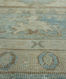 Turkish Antique Look Oushak Rug 12'8" x 15'2" #17999