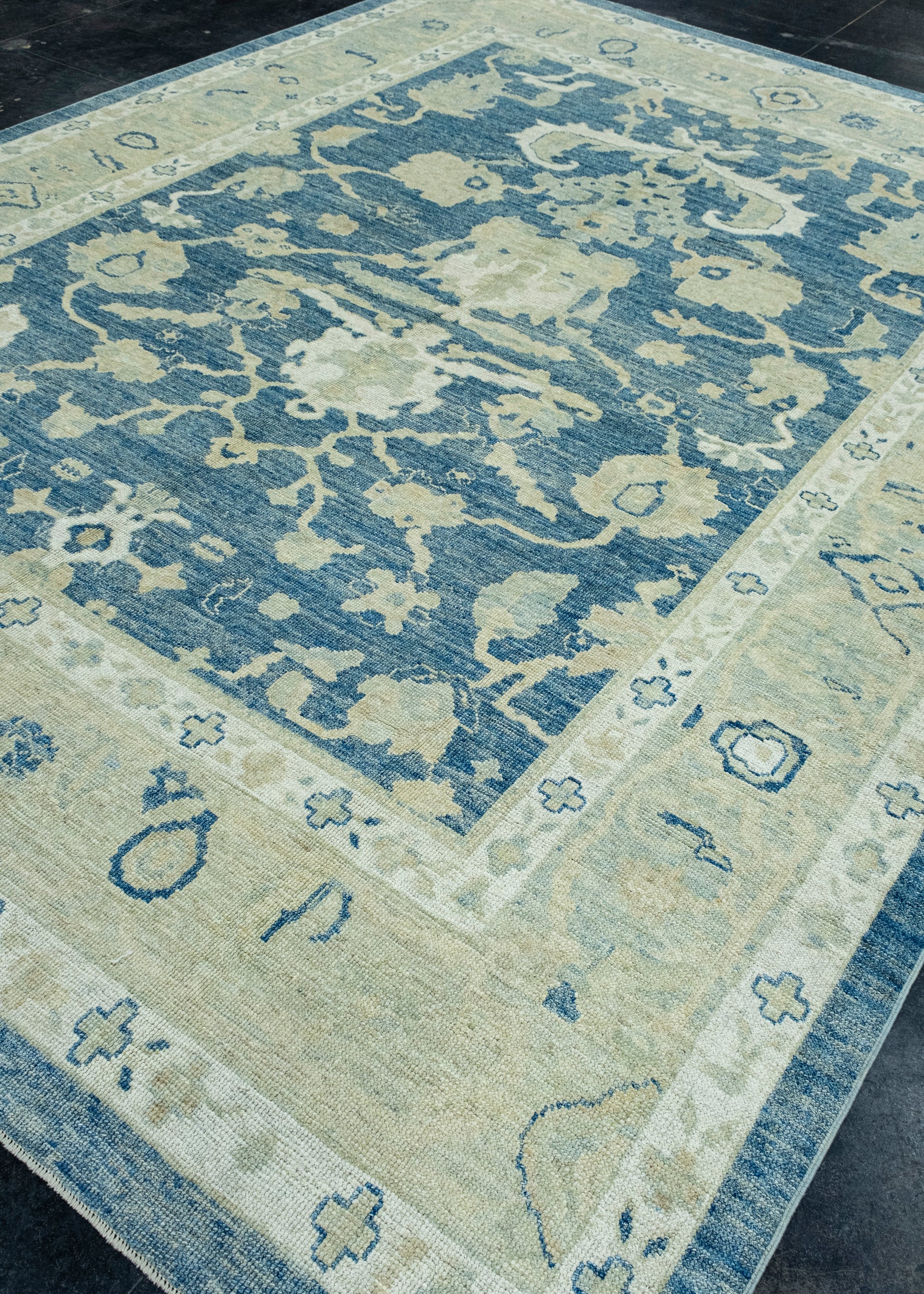 Turkish Oushak Rug 9'2" x 12' #17729