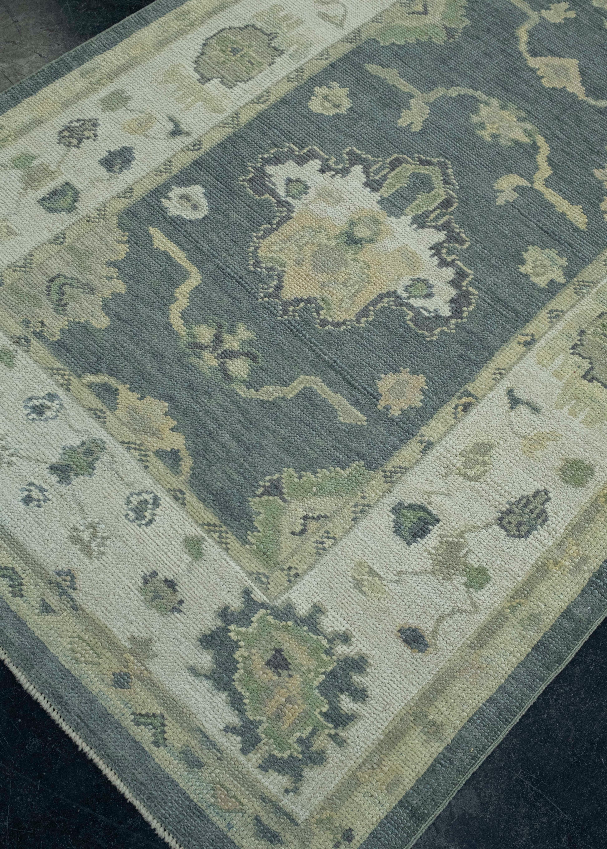 Turkish Oushak Rug 4' x 11'11" #18096