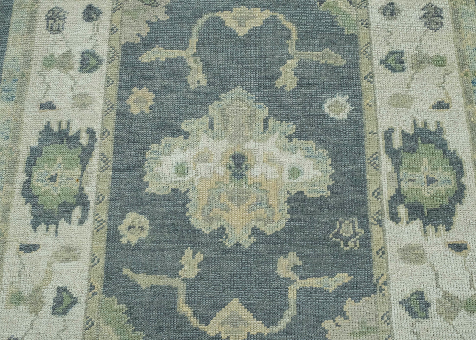 Turkish Oushak Rug 4' x 11'11" #18096