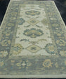 Turkish Oushak Rug 5'2" x 8'11" #18094