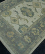 Turkish Oushak Rug 5'2" x 8'11" #18094