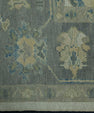 Turkish Oushak Rug 5'2" x 8'11" #18094
