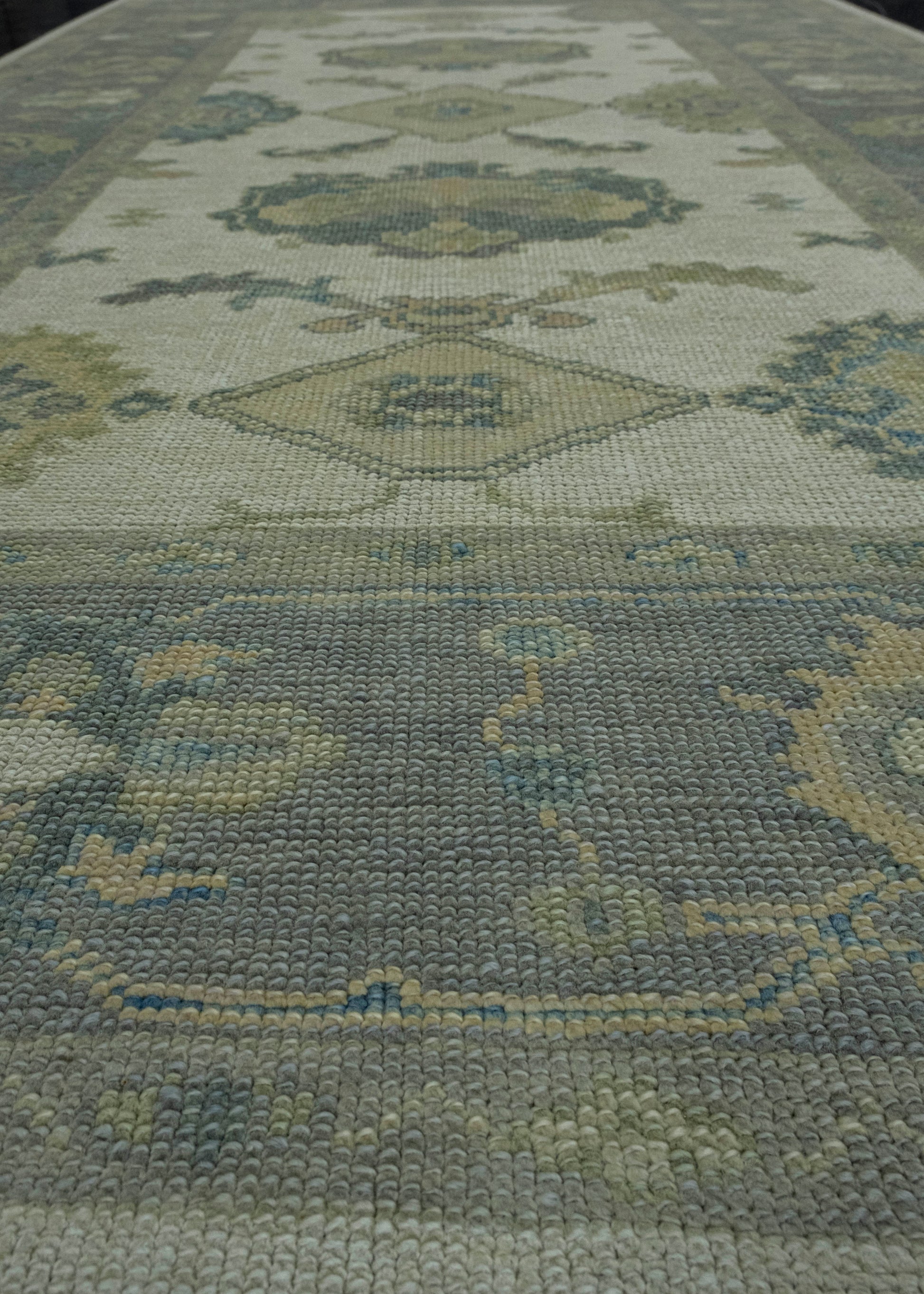 Turkish Oushak Rug 5'2" x 8'11" #18094