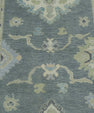 Turkish Oushak Rug 5'2" x 11'7" #18098