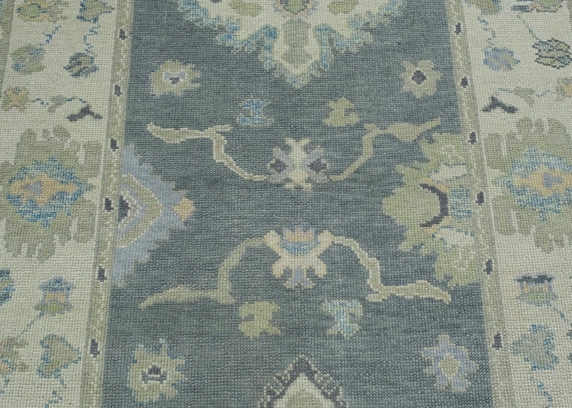 Turkish Oushak Rug 5'2" x 11'7" #18098