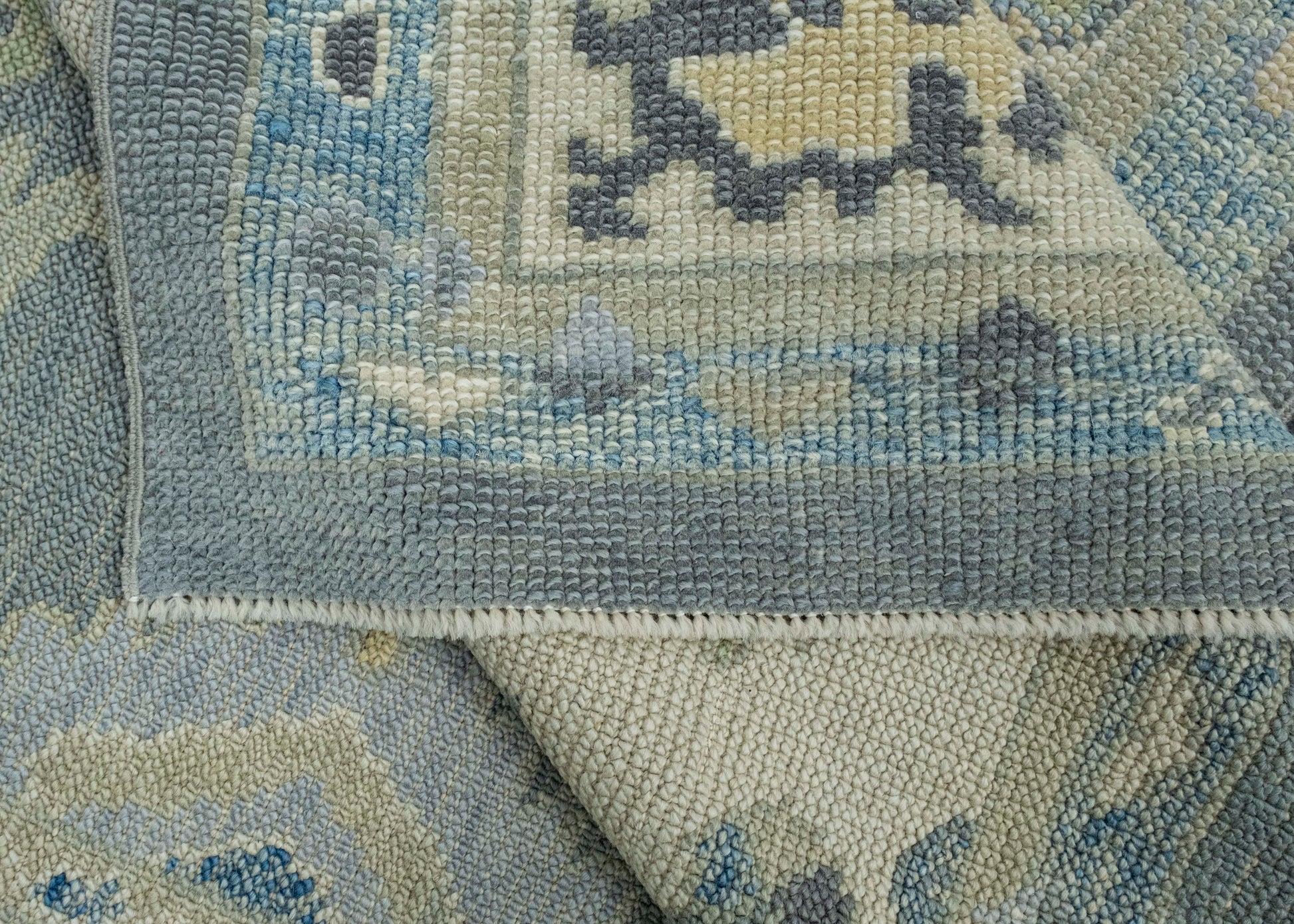Turkish Oushak Rug 5'2" x 11'7" #18098