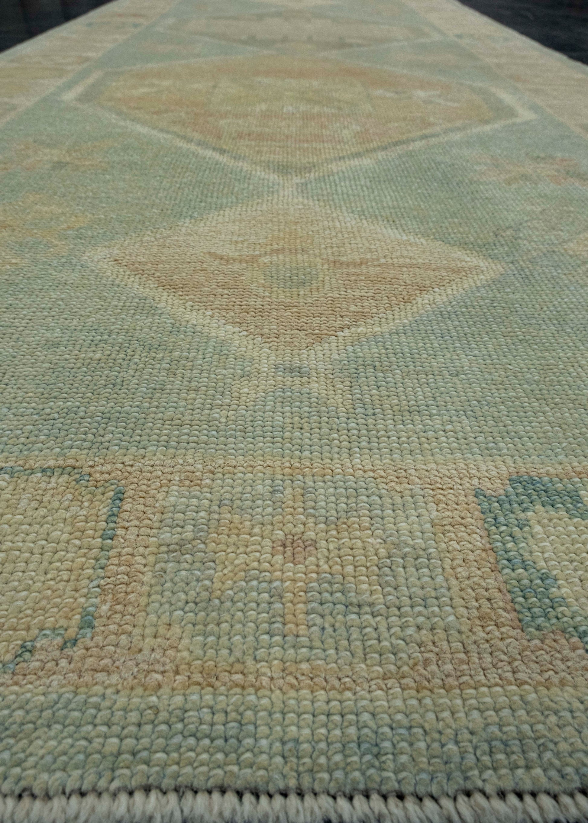 Turkish Oushak Rug 4' x 9'6" #18017