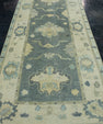 Turkish Oushak Rug 3'11" x 10' #18035