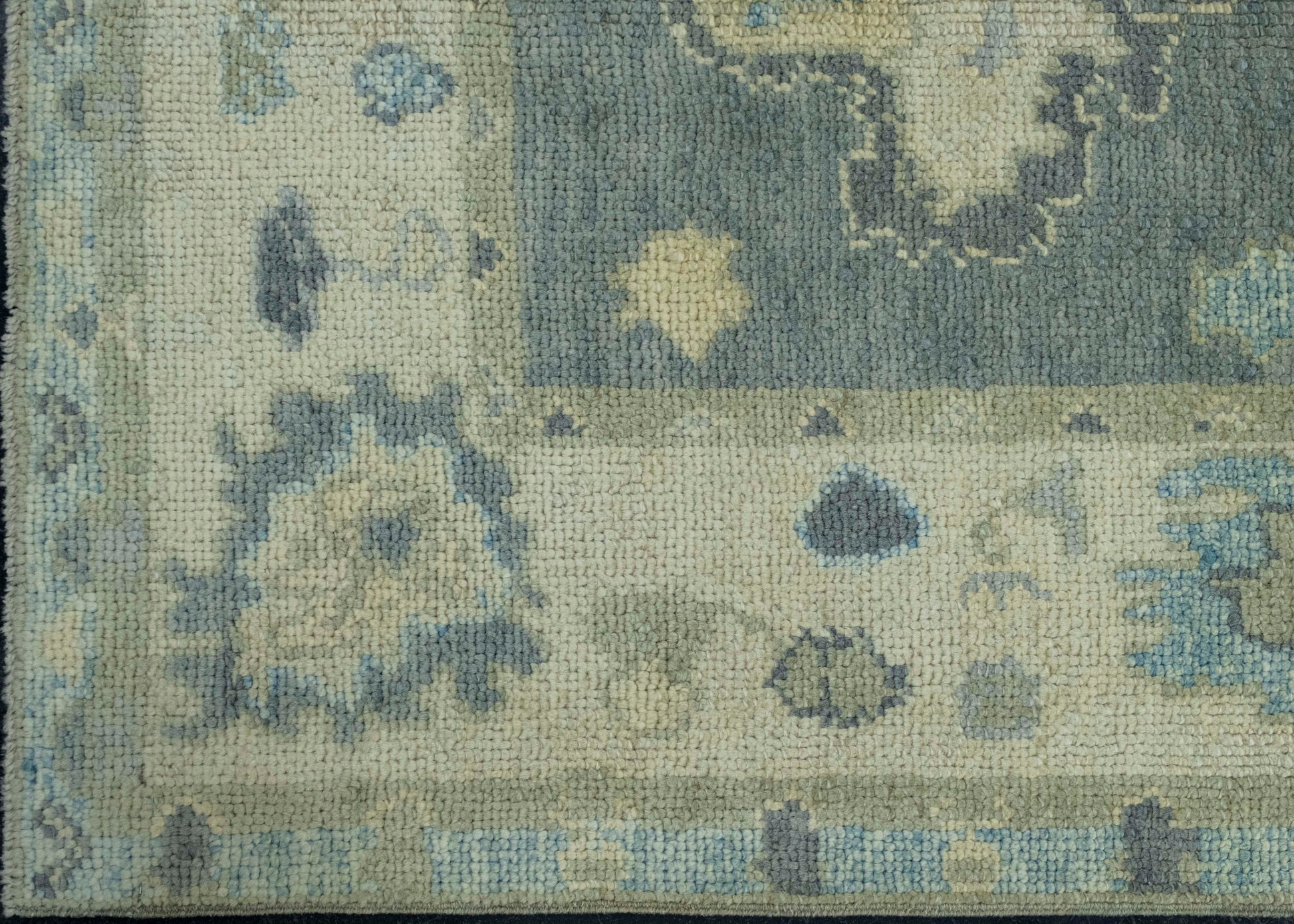 Turkish Oushak Rug 3'11" x 10' #18035