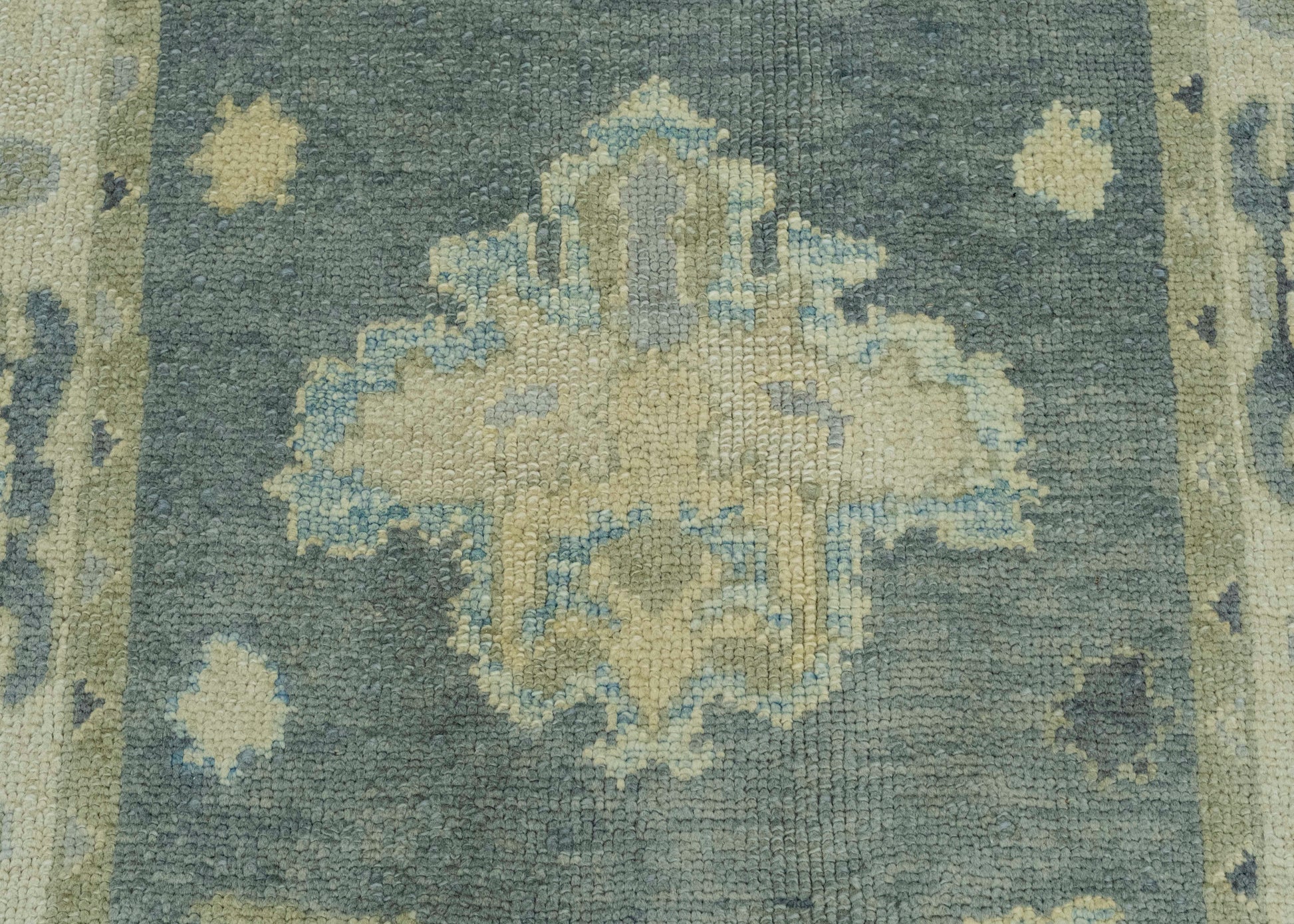 Turkish Oushak Rug 3'11" x 10' #18035