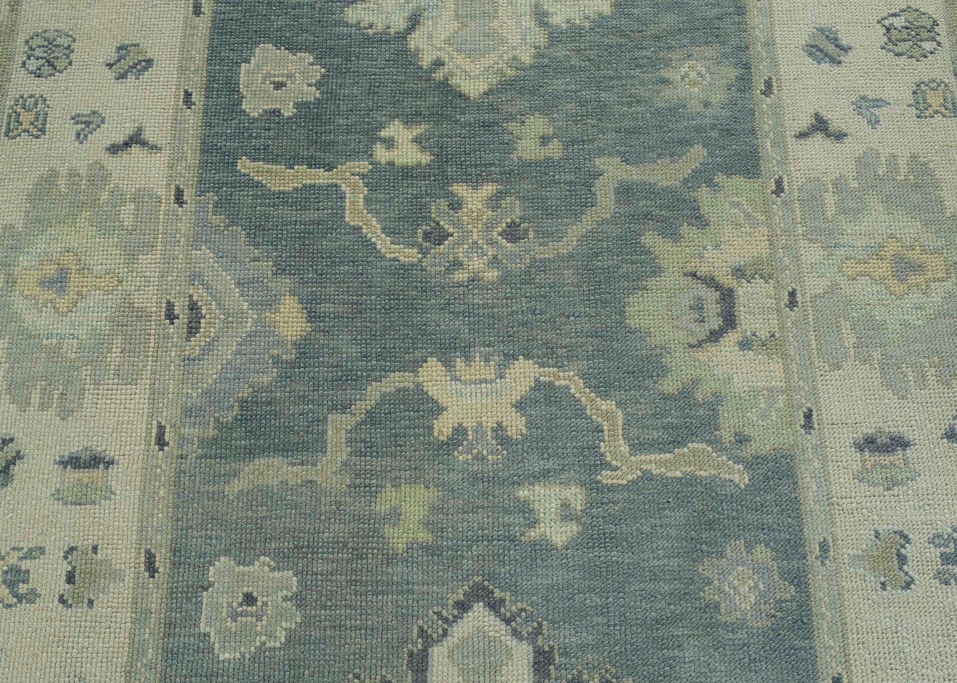 Turkish Oushak Rug 5'4" x 11'6" #18064