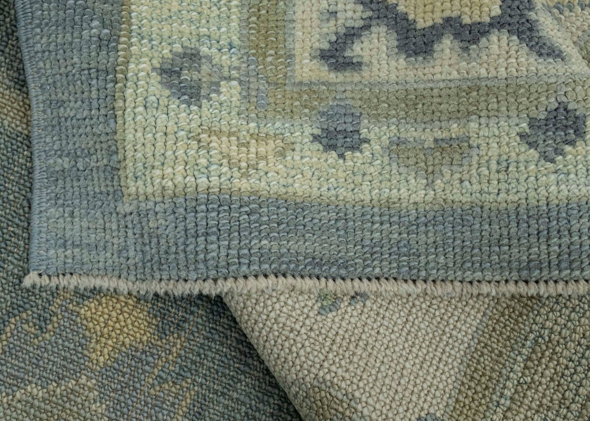 Turkish Oushak Rug 5'4" x 11'6" #18064