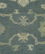 Turkish Oushak Rug 5'2" x 10' #18049