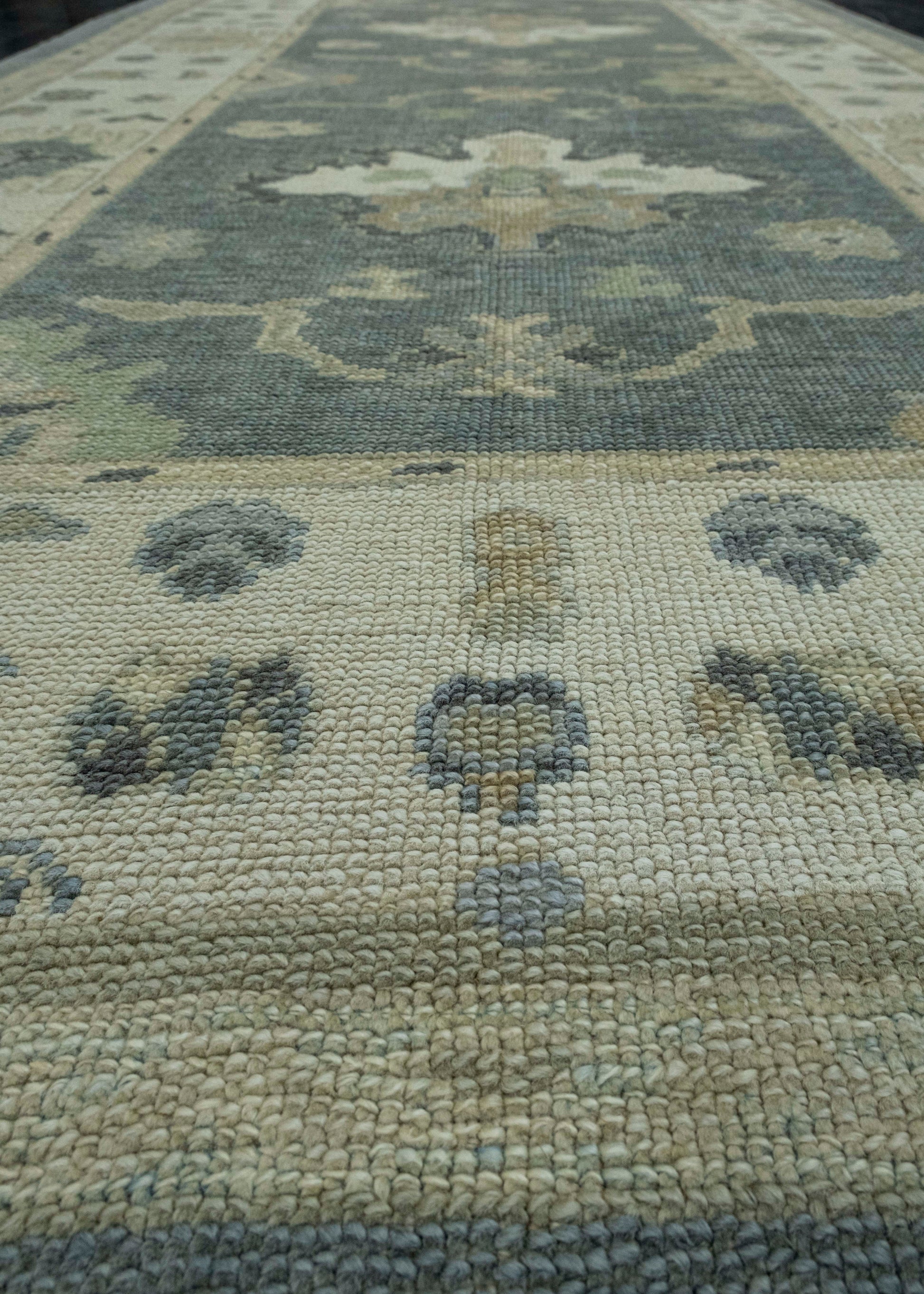 Turkish Oushak Rug 5'2" x 10' #18049