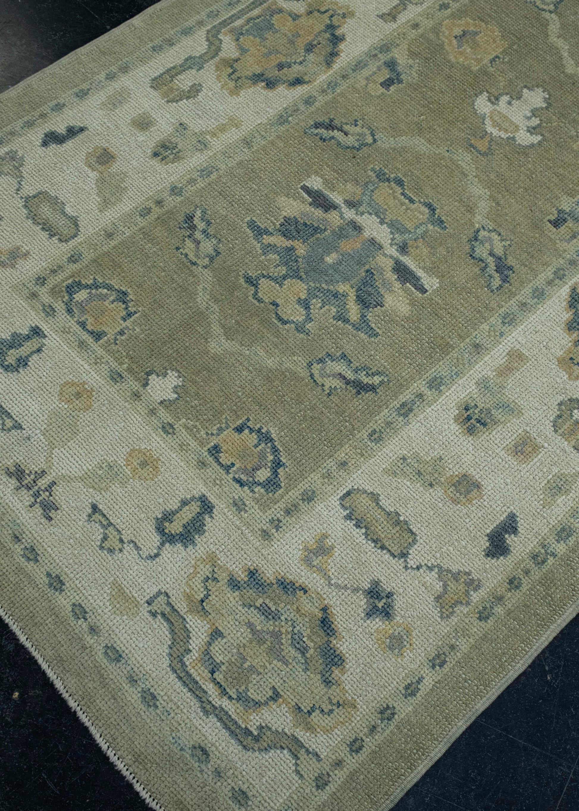 Turkish Oushak Rug 3'11" x 10'5" #18087