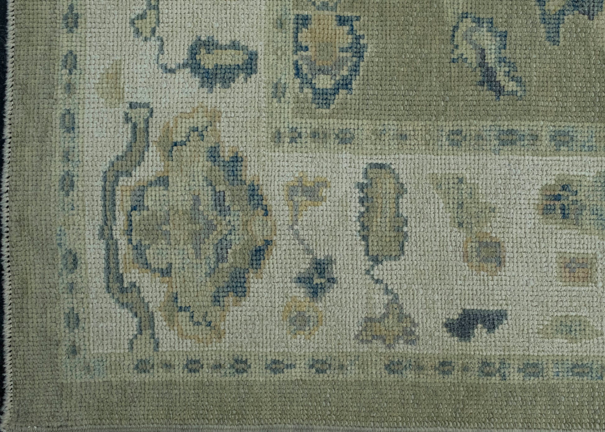 Turkish Oushak Rug 3'11" x 10'5" #18087