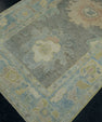 Turkish Oushak Rug 3'11" x 9'5" #18038