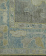 Turkish Oushak Rug 3'11" x 9'5" #18038