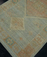 Turkish Oushak Rug 3'11" x 10' #18056