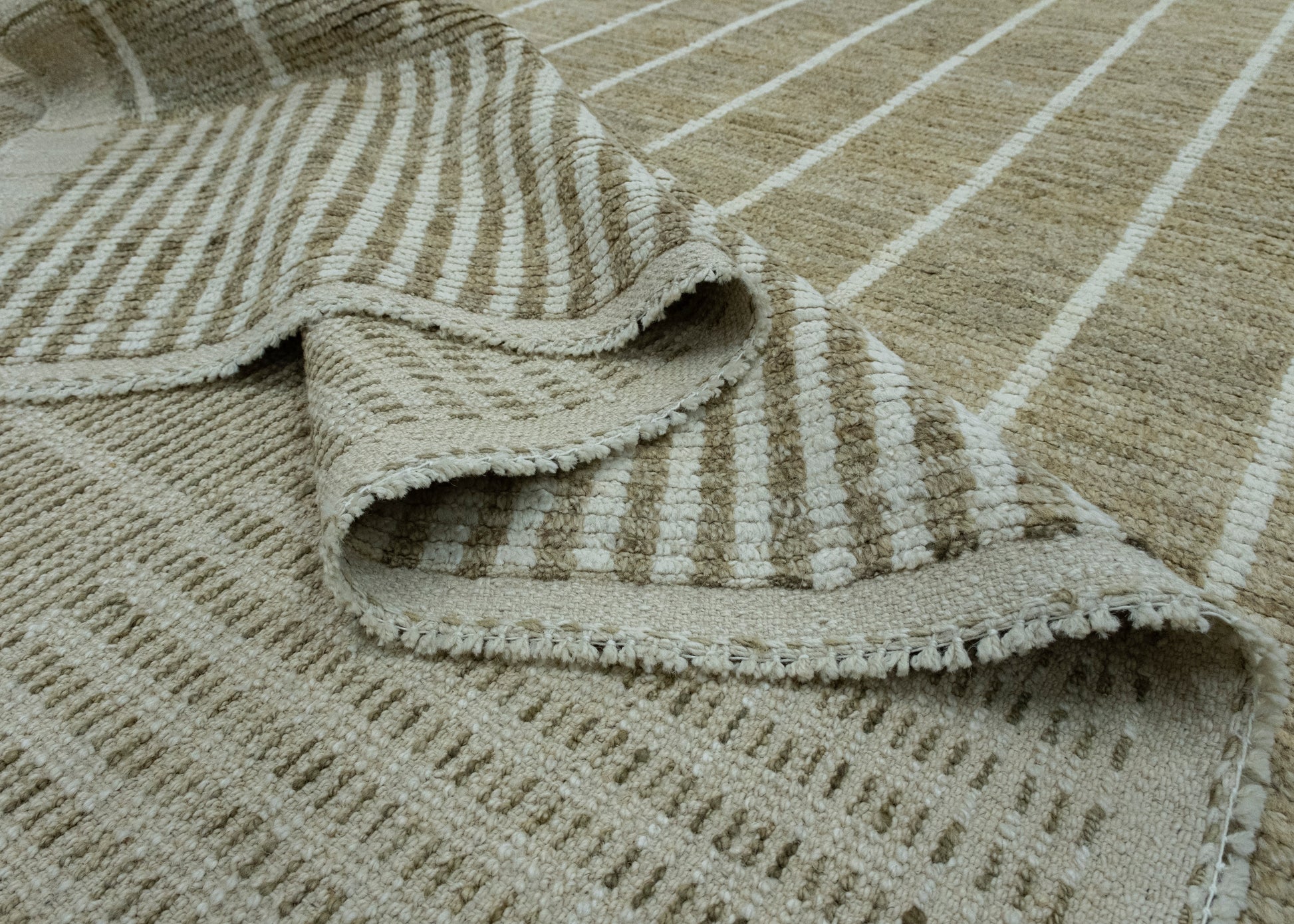 Hand Knotted Modern Rug 10' x 12'8" #17447