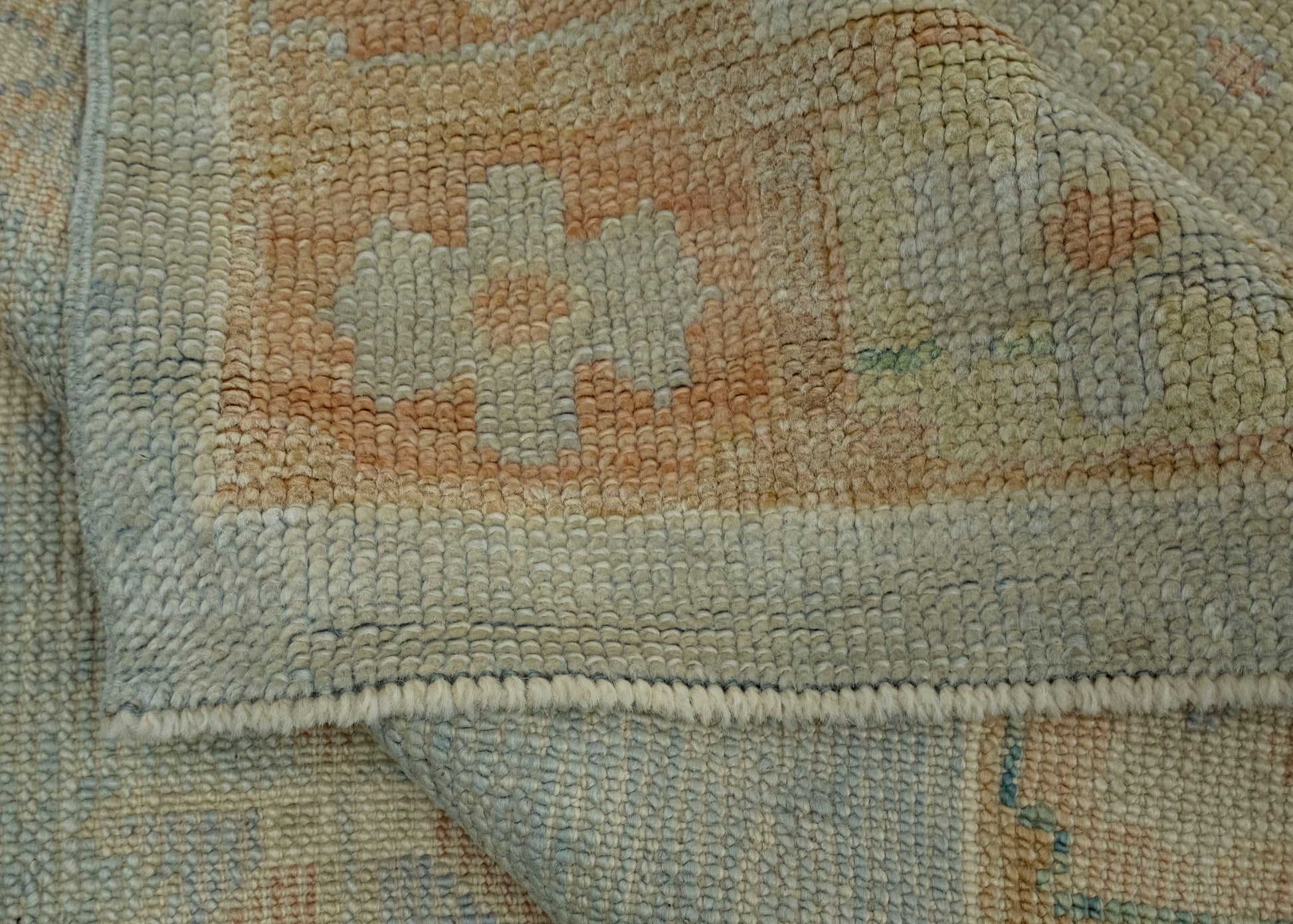 Turkish Oushak Rug 3'11" x 10' #18056