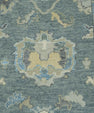 Turkish Oushak Rug 3'10" x 13'10" #18131