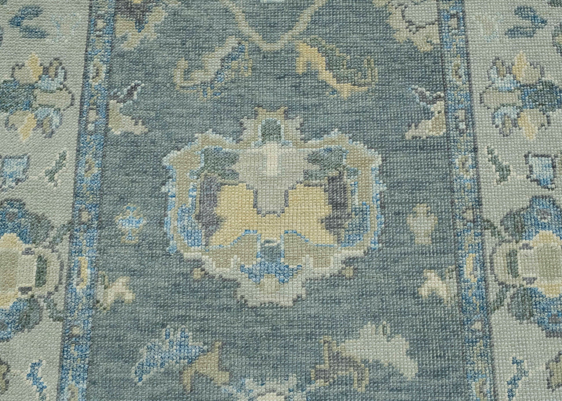 Turkish Oushak Rug 3'10" x 13'10" #18131