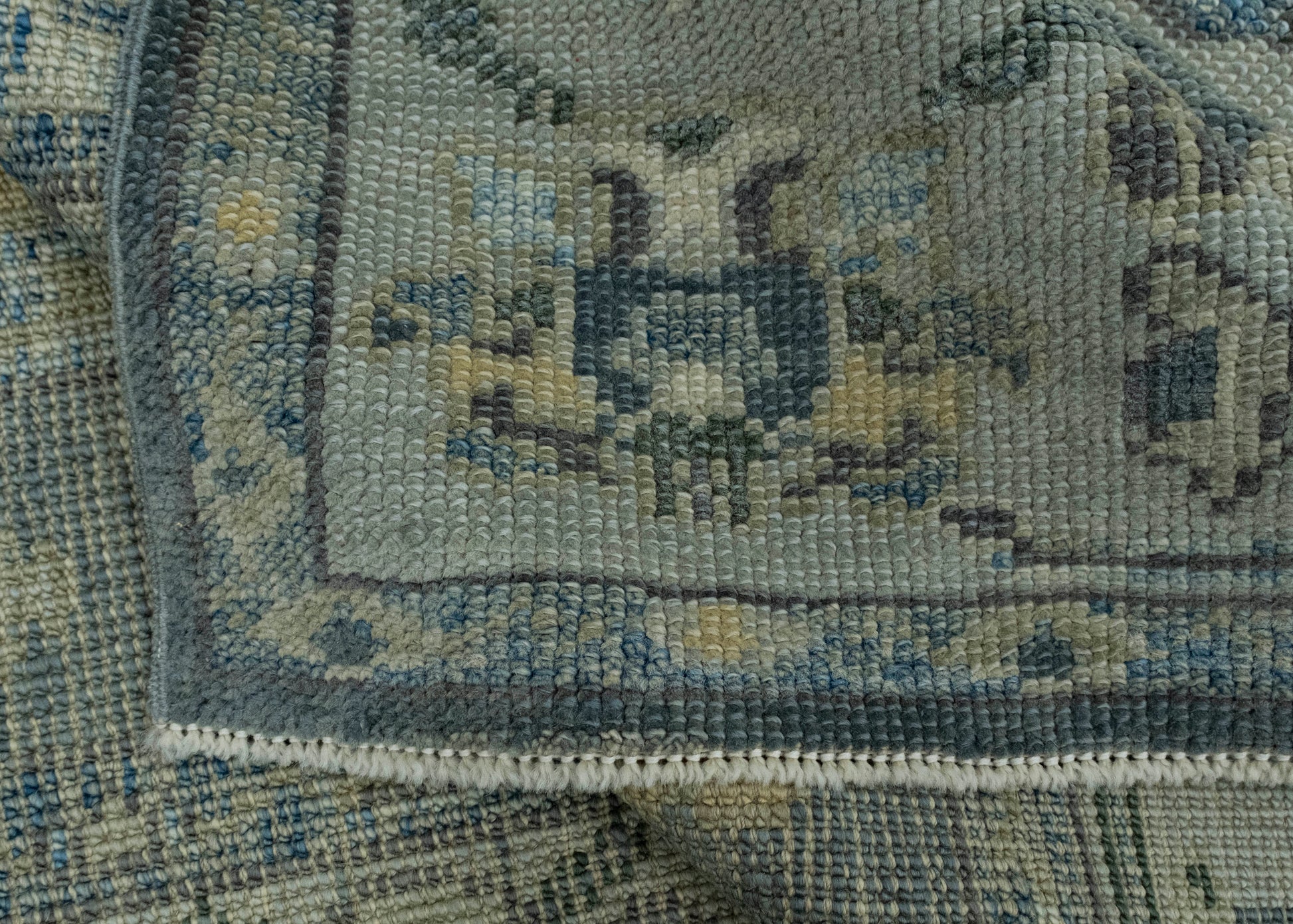 Turkish Oushak Rug 3'10" x 13'10" #18131