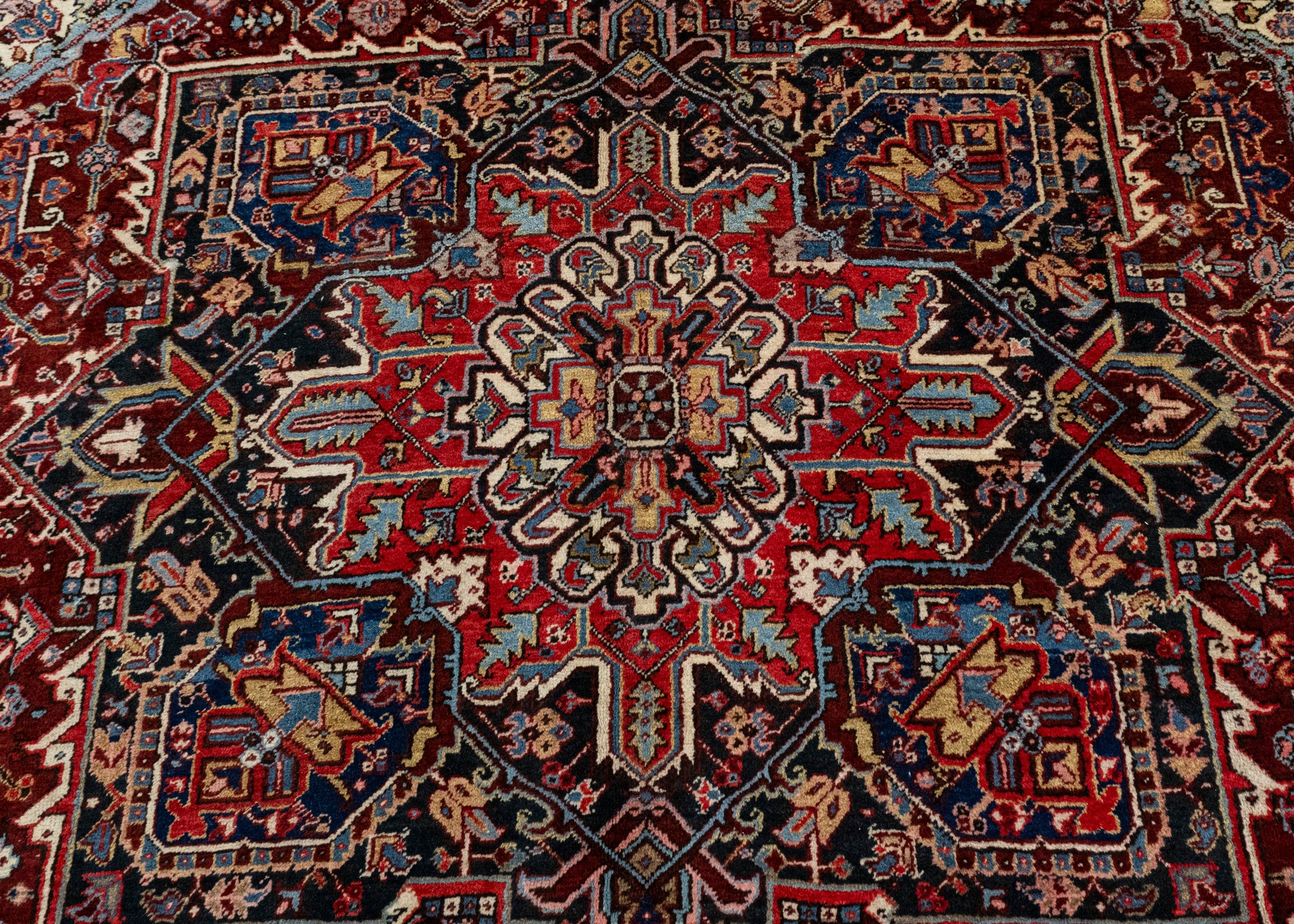 Oriental Handwoven Vintage Rug 8'9" x 11'6" #17401