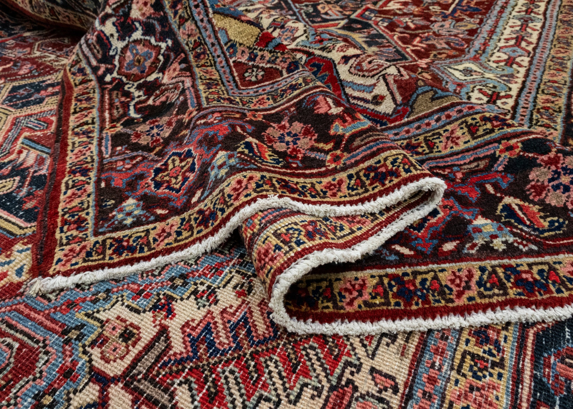 Oriental Handwoven Vintage Rug 8'9" x 11'6" #17401