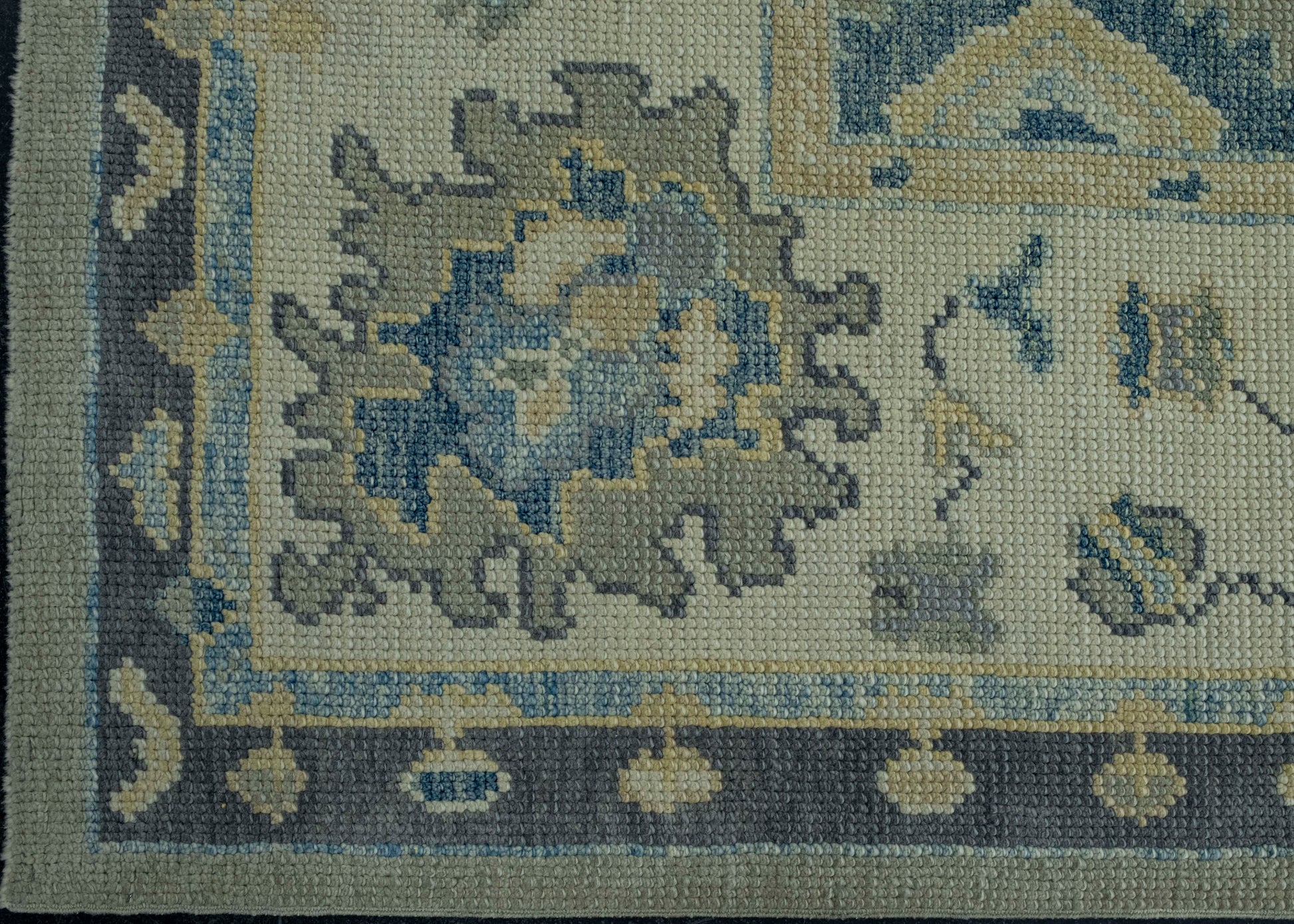Turkish Oushak Rug 5'5" x 12'2" #18044