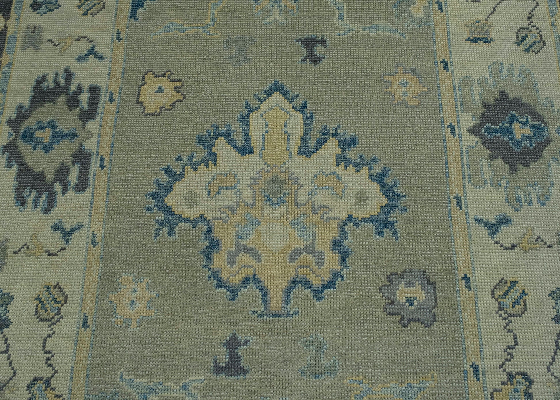Turkish Oushak Rug 5'5" x 12'2" #18044