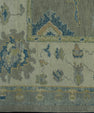 Turkish Oushak Rug 5'3" x 9'4" #18020