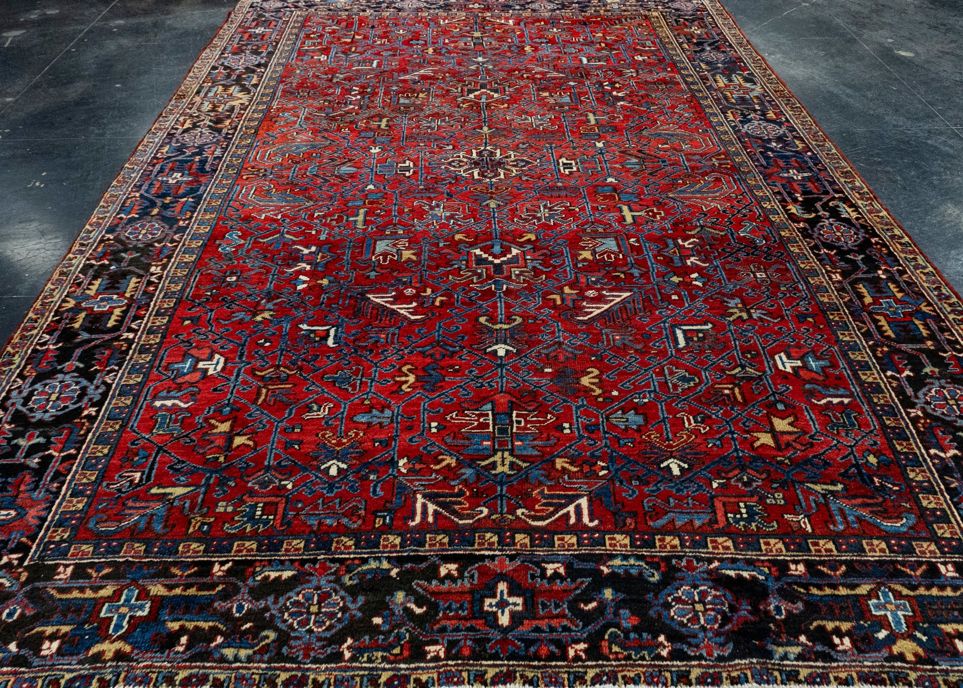 Oriental Handwoven Vintage Rug 8'4" x 11'8" #17403