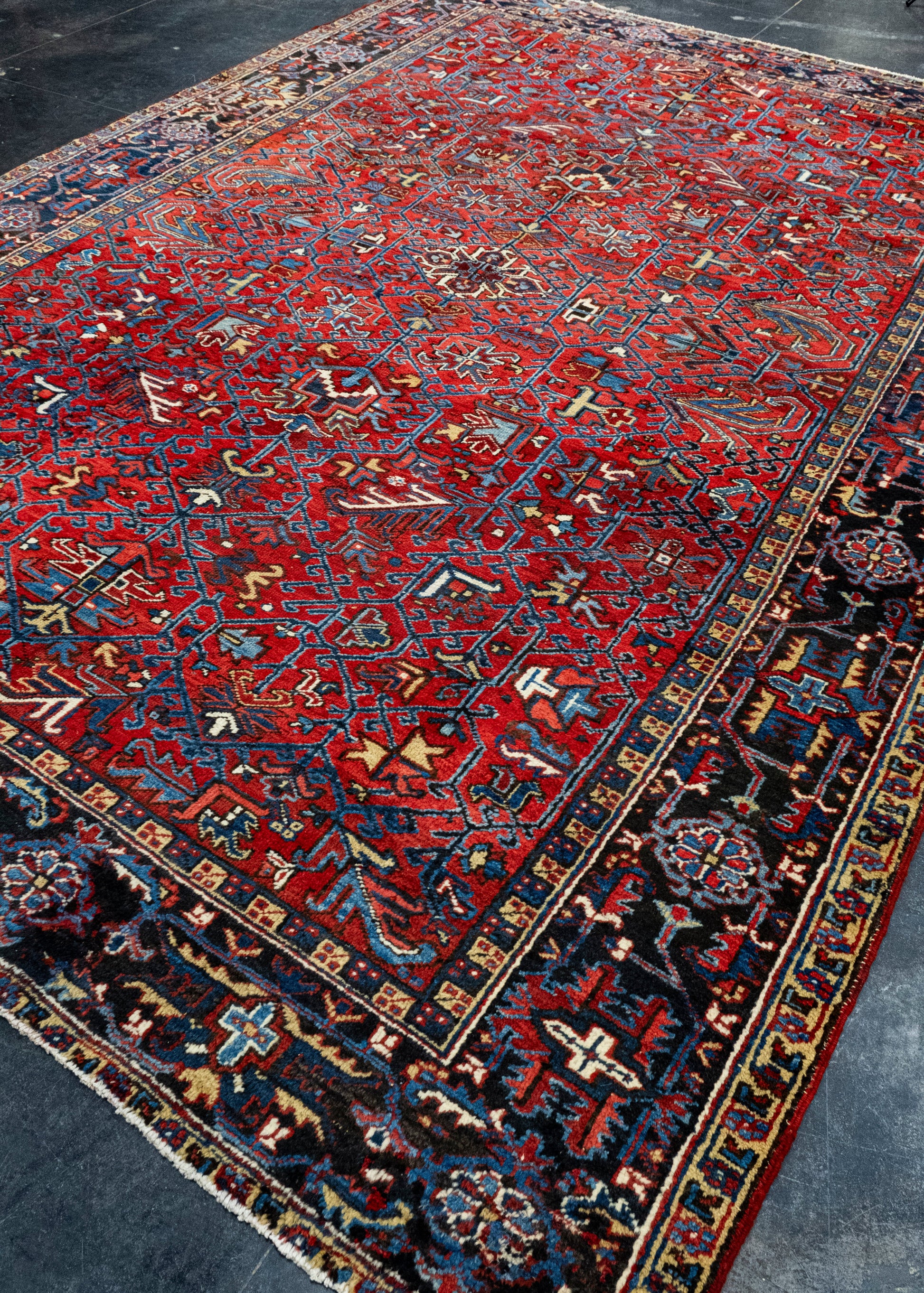 Oriental Handwoven Vintage Rug 8'4" x 11'8" #17403