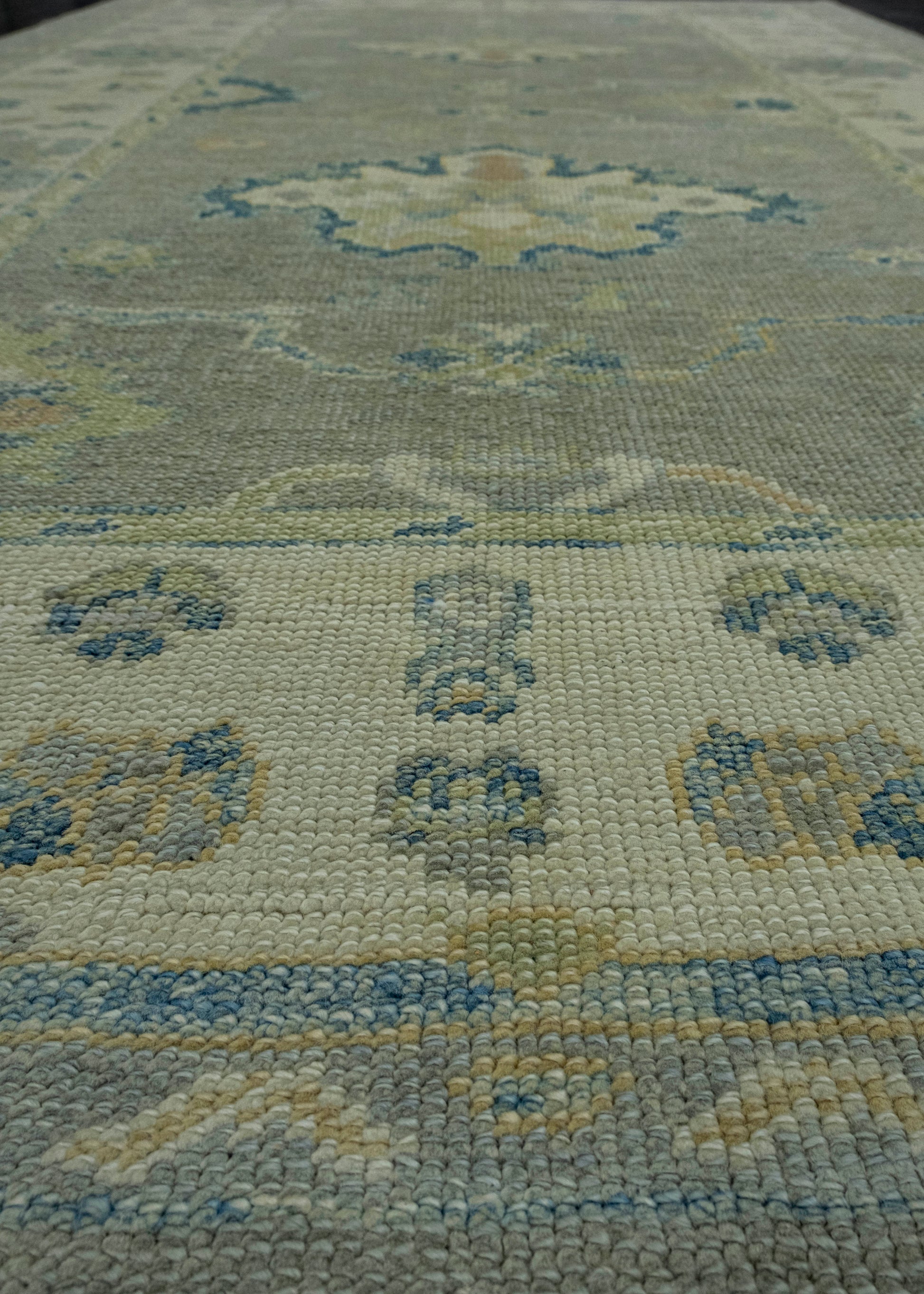 Turkish Oushak Rug 5'3" x 9'4" #18020