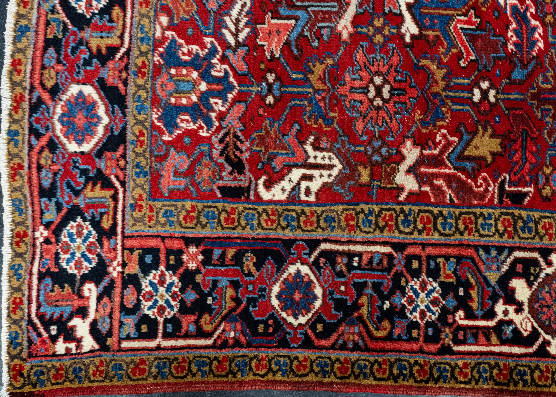 Oriental Handwoven Vintage Rug 7'10" x 11'1" #17404