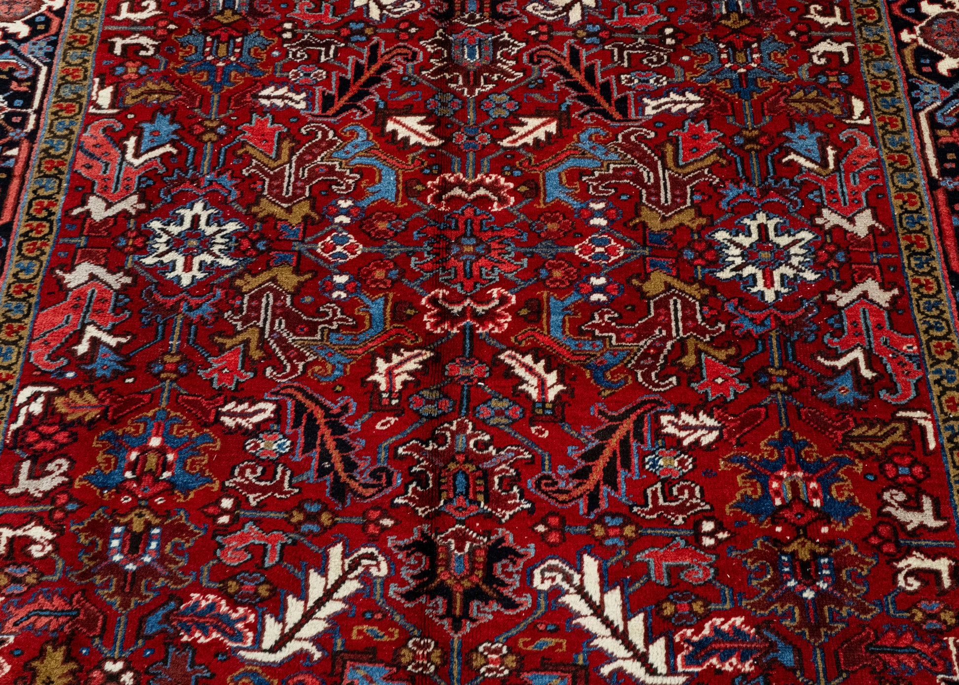 Oriental Handwoven Vintage Rug 7'10" x 11'1" #17404