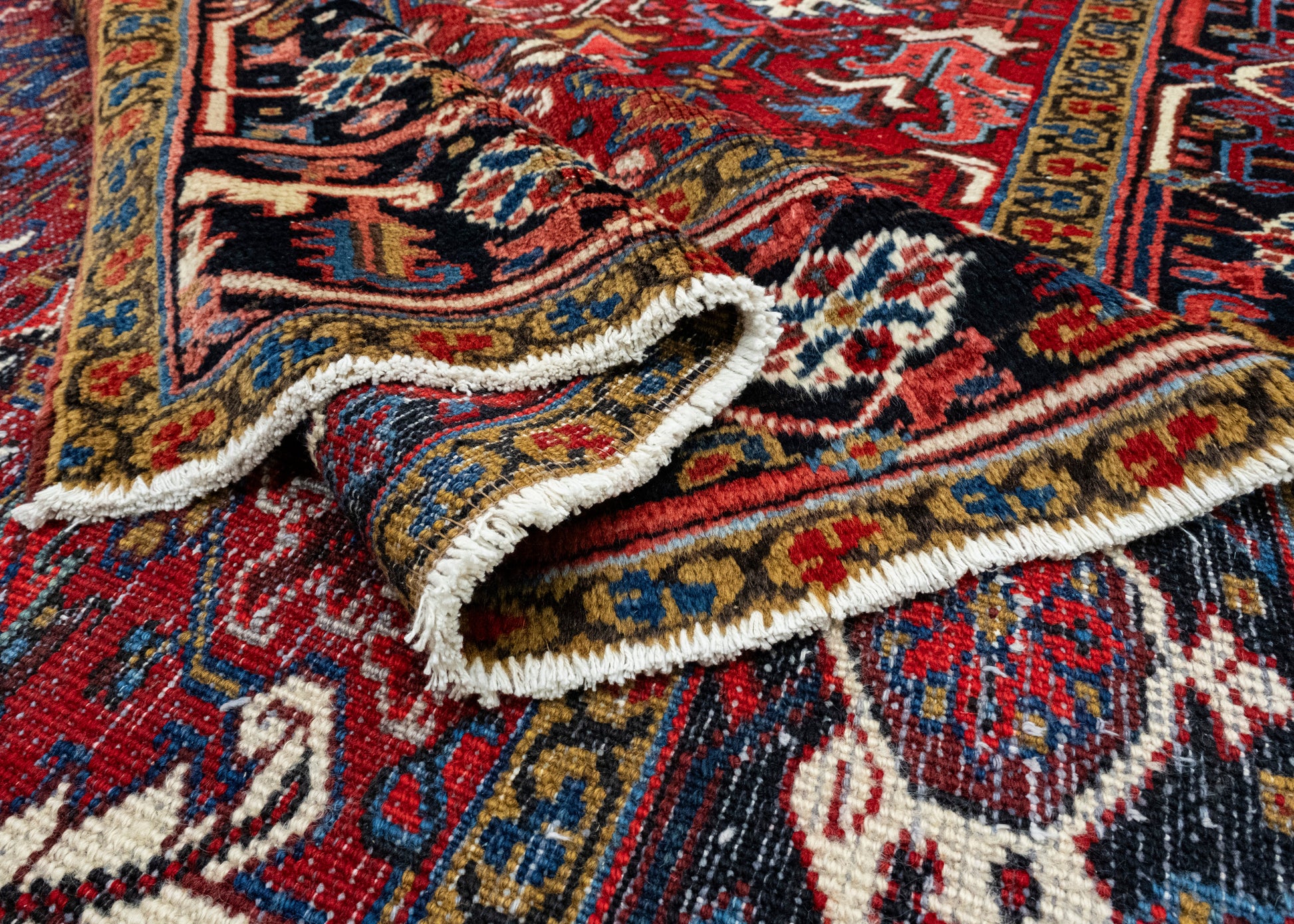 Oriental Handwoven Vintage Rug 7'10" x 11'1" #17404