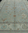 Handwoven Oushak Rug 9' x 11'10" #17410
