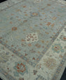 Handwoven Oushak Rug 9' x 11'10" #17410