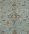 Handwoven Oushak Rug 9' x 11'10" #17410
