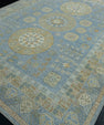 Handwoven Oushak Rug 9'2" x 12'2" #17430