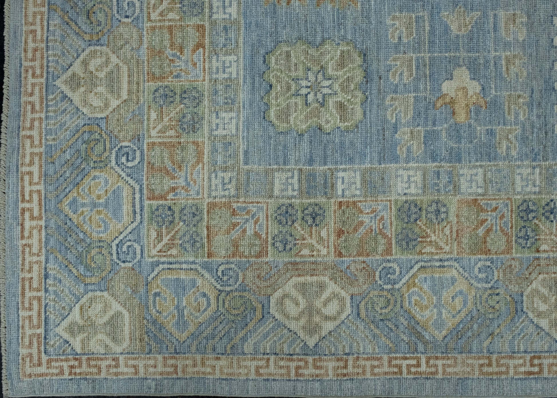 Handwoven Oushak Rug 9'2" x 12'2" #17430