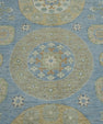 Handwoven Oushak Rug 9'2" x 12'2" #17430
