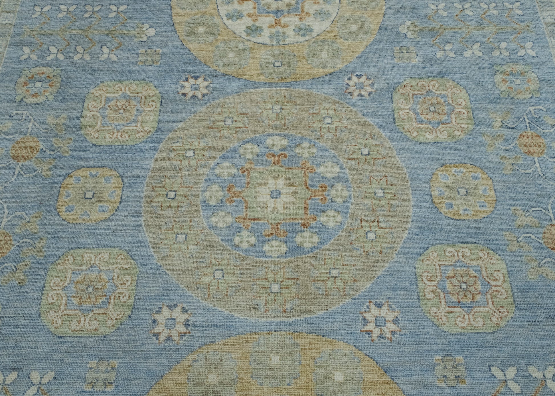 Handwoven Oushak Rug 9'2" x 12'2" #17430