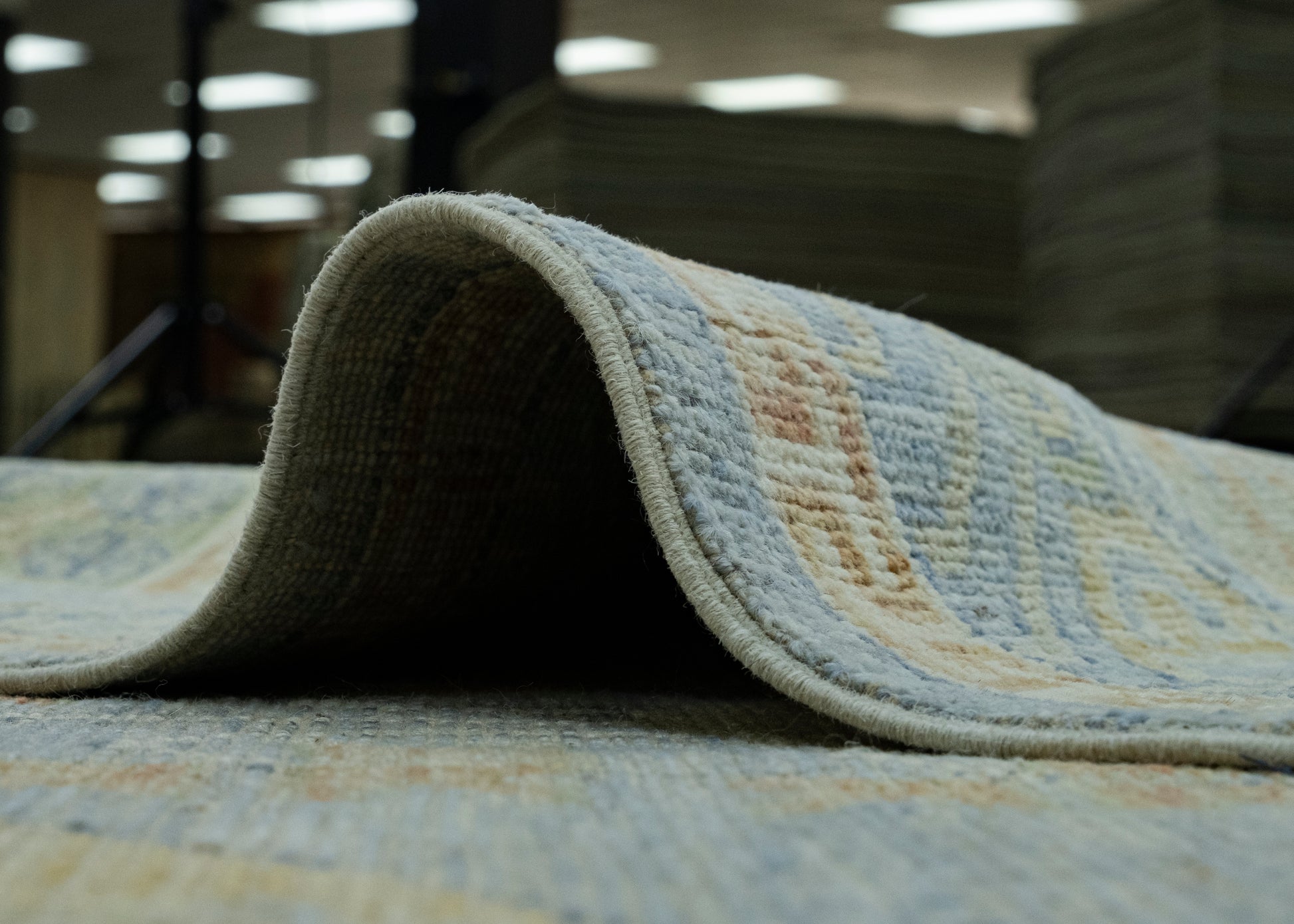 Handwoven Oushak Rug 9'2" x 12'2" #17430